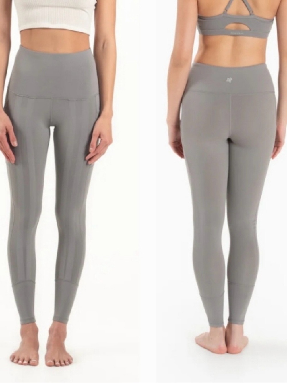 Sweetflexx Resistance Leggings Grey Size 10 NWT